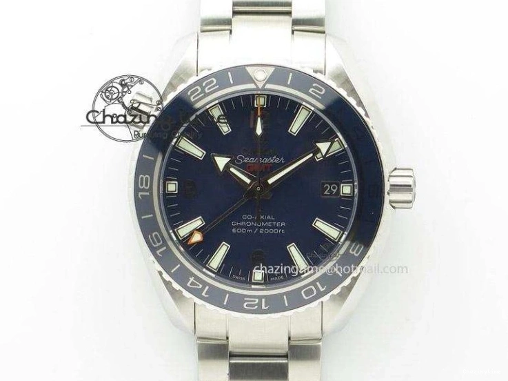 1223 2018 Seamaster Diver 300M SS RG VSF 1:1 Best Edition RG Bezel Blue Dial on SS RG Bracelet A Sleek 7925